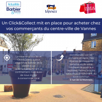 Un click and collect mit en place pour les commerçants de Vannes !