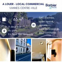 A LOUER - LOCAL COMMERCIAL Vannes CENTRE