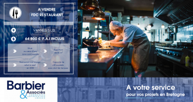 A VENDRE - FDC RESTAURANT - VANNES SUD